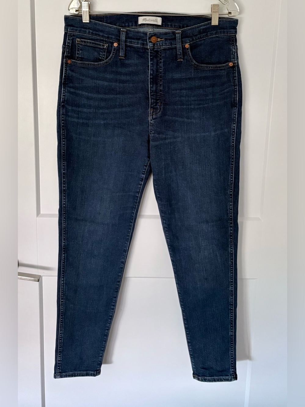 Madewell 10" High-Rise Skinny Jeans in Hayes Wash Size 31